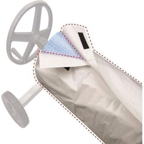 Couverture Enrouleur Bache Piscine Couverture De Piscine, Couverture Solaire Enrouleur Couverture De Protection Couverture Pare-soleil Imperméable Pour Protection Enrouleur Couverture Piscine 4 (1/5)