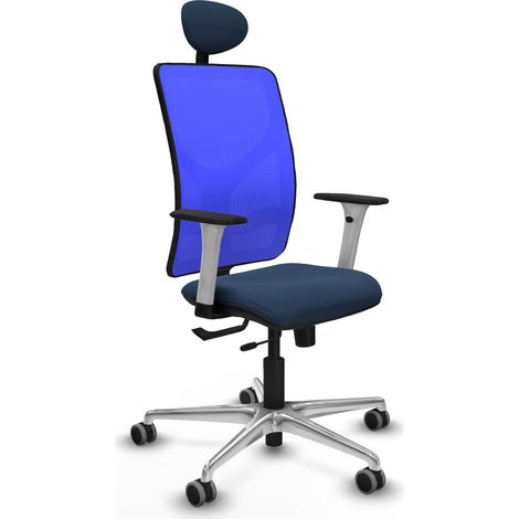 Silla de oficina piqueras y crespo Motilla crema reposacabezas fijo (1/2)
