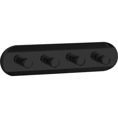 Aqualine Samba - Gancho cuadrado, negro SB224 (1/2)