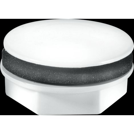 McAlpine TAPSTOP-WH White Plastic Tap Hole Stopper (1/2)