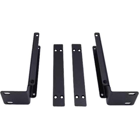 Kits de montage en rack pour récepteur sans fil SLX14 SLX24, microphone sans fil, câble d'extension d'antenne et support de montage en rack (1/4)
