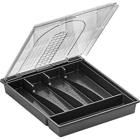 Cuisine drawer rangement boîte de rangement pour tableware spoons forks et couteaux ideal table support box. (1/5)