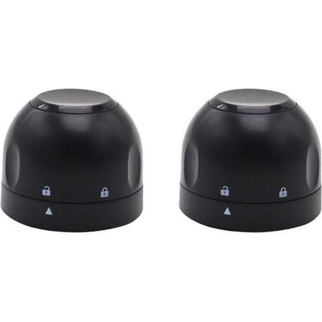 Bouchon de bouteille de champagne avec fonction sous vide, bouchon torsadé en silicone, réutilisable, anti-fuite (lot de 2) (1/5)
