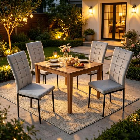 Silla de salón, silla de oficina, silla de tocador, silla de acento, silla de comedor, silla de salón, silla de vestidor (solo 4 PCS sillas) (1/5)