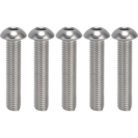 Packung mit 30 Innensechskantschrauben aus Edelstahl A2, M10x1,50, Grobgewinde, M10x50-Set (1/5)