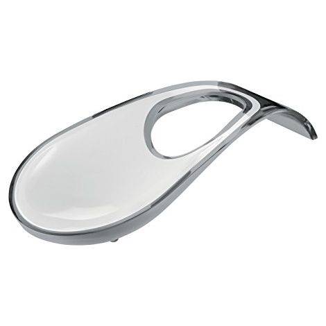Guzzini Poggiamestolo Kitchen Active Design, Grigio Cielo, 24 x 11 x h4.5 cm (1/3)