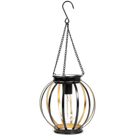 Lanterne suspendue pour jardin – Matériau amélioré et décorative – pour le camping et la cour – Mignonne et durable (1/5)