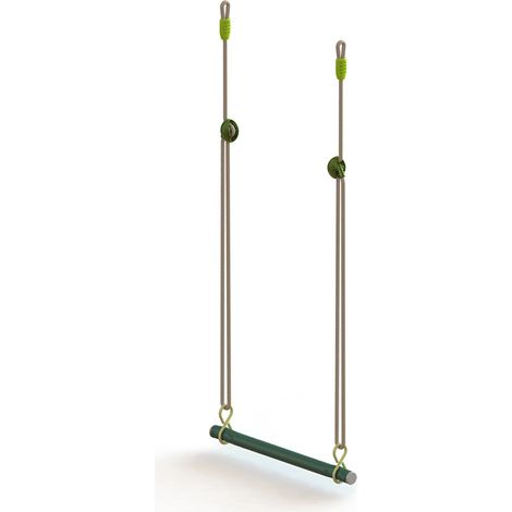 Trigano – Trapèze en métal thermolaqué pour portique 3,00 à 3,50 m – Poignées ergonomiques antidérapantes – Résistant aux intempéries et UV