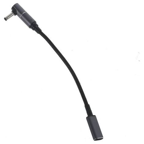 Laptop-Netzteil mit Ladekabel und 4,5 x 3,0 mm USB Typ-C Stecker (100 W). (1/4)