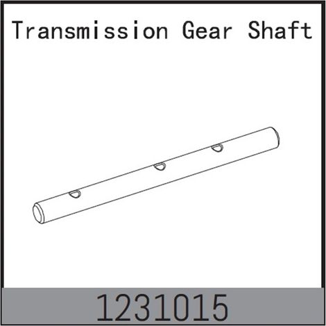 Transmission Gear Shaft - CR3.4eco