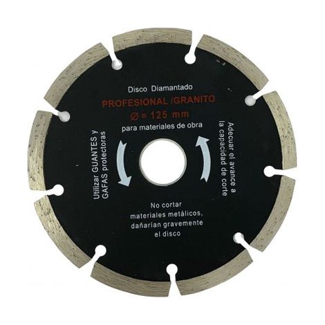 Disque diamant mat. Granit dur segmenté sp115 de 115 mm (1/2)