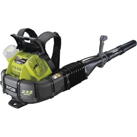 soffiatore a zaino a batteria ryobi ry36bpxa-0 36v, solo corpo macchina