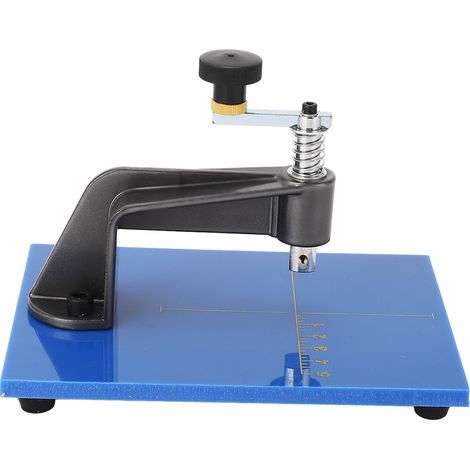 Table de découpe de verre ronde professionnelle en acier, outil de coupe circulaire avec 2 accessoires (1/5)