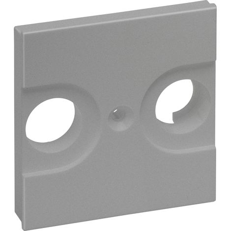 Frontal VALENA NEXT TV/r-sat aluminio LEGRAND 741373