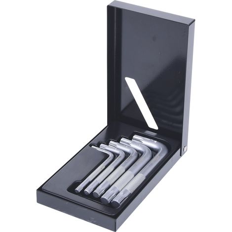 KS TOOLS  Llave acodada  XZN  corta  5 piezas  - 151.4100 (1/3)