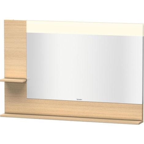 Miroir DuravitVERO 142x1200x800m avec éclairage chêne méditerranéen