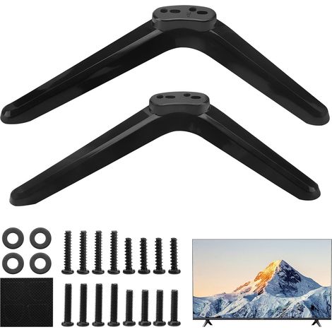 Compatibile con le gambe del supporto TV Roku, i pezzi di ricambio del supporto TV, i supporti per supporto TV e la maggior parte dei supporti TV da 32, 40, 49, 50 e 55 pollici (1/5)