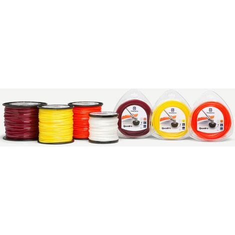 Fil pour débroussailleuse Husqvarna Quadra bordeaux 3.0mm x 48mt