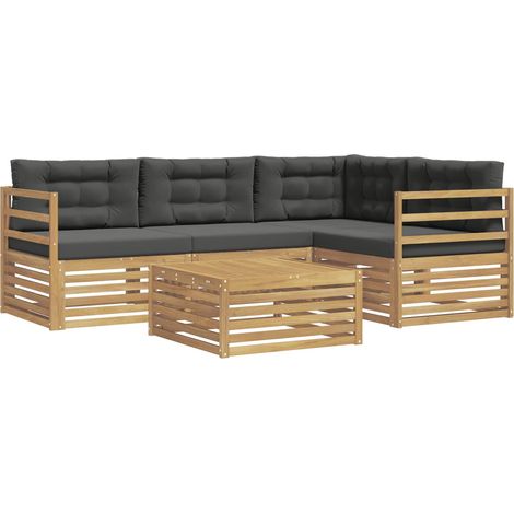 Outdoor Sofa Set with Cushion 5 pcs vidaXL (1/5)