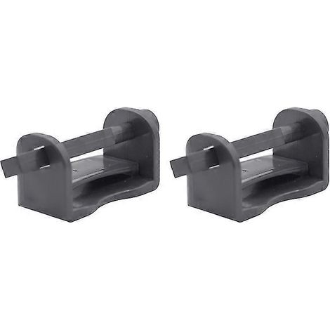 Lot de 2 verrous de sécurité pour interrupteur d'alimentation d'aspirateur Dyson V10/V11 - Noir (1/5)