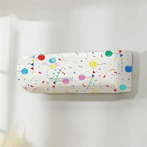 Couvercle de Climatiseur, Cache Poussière pour Climatiseur Mural Intérieur, Couvercle de Climatiseur Anti-poussière, Résistant à L'Humidité et Aux Insectes(60×130cm) (1/5)