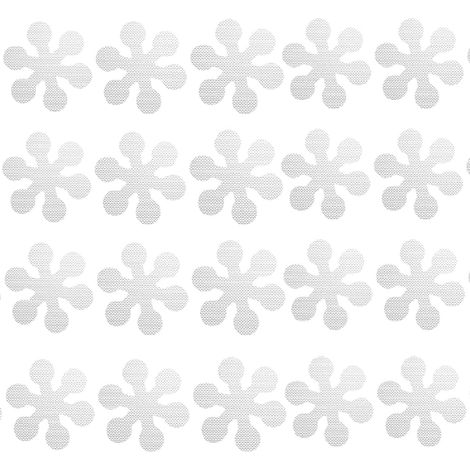 Autocollants antidérapants pour bain et douche, 20 pièces, autocollants antidérapants de sécurité flocon de neige