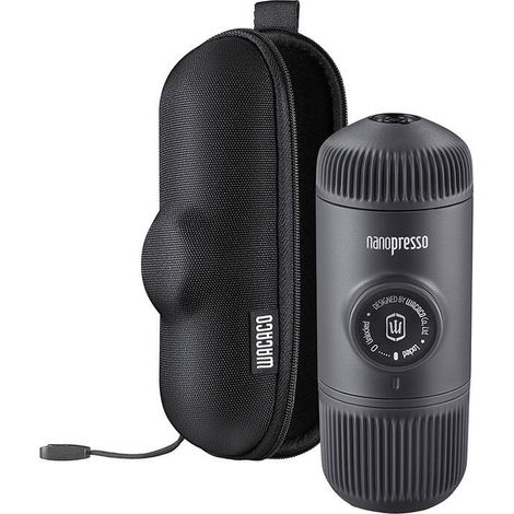 Macchina da caffè portatile Wacaco Nanopresso (grigia) + custodia (1/4)