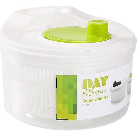 Essoreuse À Salade avec Égouttoir, Couverts À Salade Grande Capacité Bol Et Passoire Essoreuse À Laitue Multi-Usage Rapide Et Facile, Séchoir À Légumes, Lave-Fruits, Essoreuse À Pâtes Et Frites (1/5)