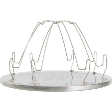 Grille-pain portable simple en acier inoxydable, grille-pain de camping, grille-pain portable pliable, four-grill multifonction pour le camping, réchauds de cuisine portables (1/5)