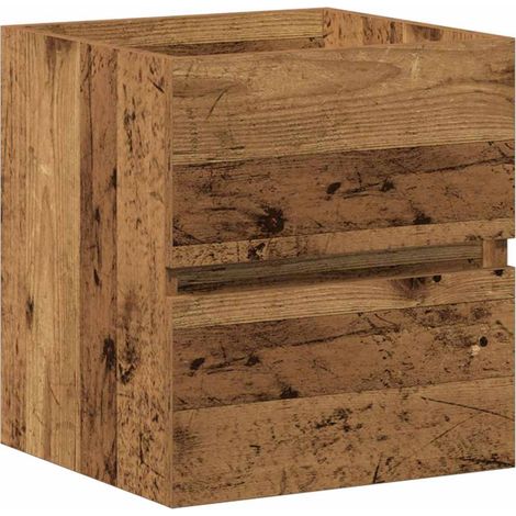 Meuble de Lavabo de Salle de Bain Bois Ancien 41 x 38,5 x 45 cm CFW832140 (1/5)