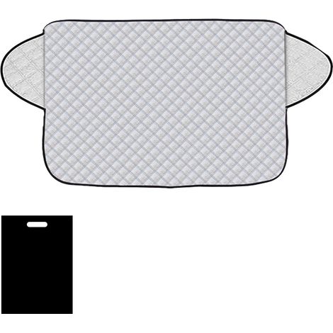 Couverture Voiture,Universal Folding Car Windshield Cover, Anti-Frost and Snow, Sun, Contre Feuilles et Pollen, Housse Pare-Brise Voiture 4 Couches, 150 x 100 cm (1/5)