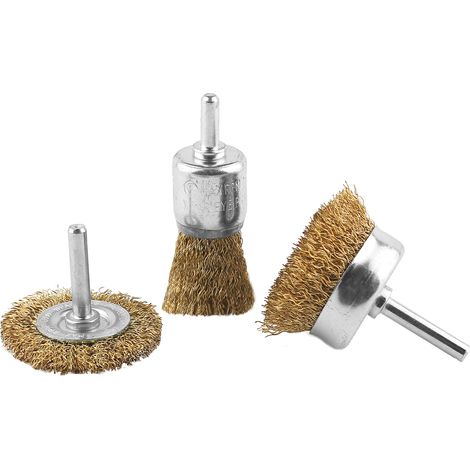 Brosse abrasive Circulaire RS PRO Diam 25mm ( Prix pour 1 Jeu )