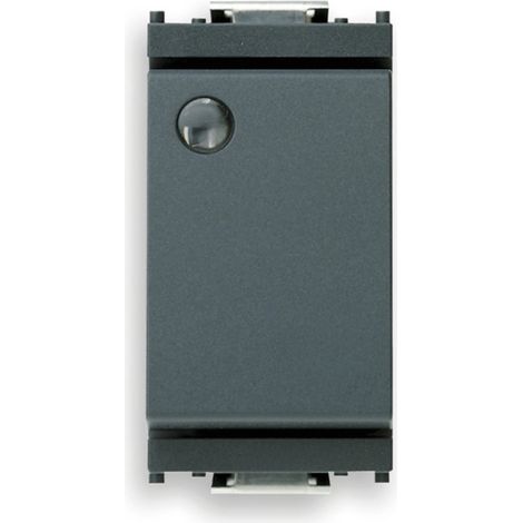 deviatore 1p 16ax lum.so grigio - vimar.