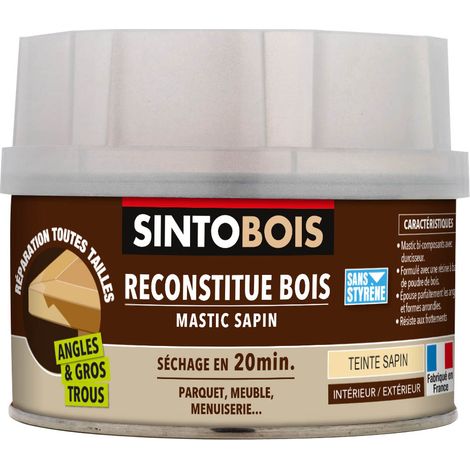 Reconstitue angles et gros trous 500ml Sapin SINTO