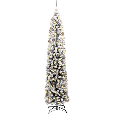 Artificial Christmas Tree with 300 LEDs with Stand Green 210 cm vidaXL