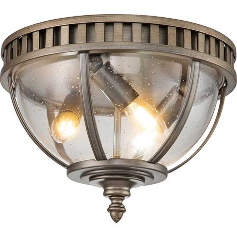 Elstead Kichler Halleron Decorativo da esterno a filo bronzo brunito, IP44 (1/5)