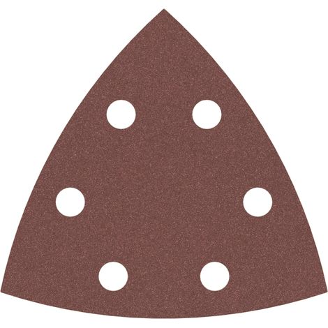 Bosch Accessories 2608621689 Feuille abrasive Delta Grain 240 (L x l) 93 mm x 93 mm 5 pc(s)