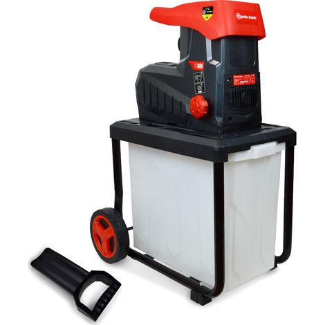 Leiser elektrischer Gartenhäcksler 2800W - 45MM