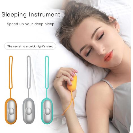 Appareil d'aide au sommeil, instrument de sommeil portable, dispositif de sommeil pour soulager la pression et l'anxiété, endormissement rapide (1/5)