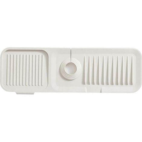 Accessoires de salle de bain et de cuisine : tapis de robinet antidérapant, bac de récupération des éclaboussures, protection anti-éclaboussures pour évier, tapis de douche et plateau anti-éclaboussur (1/5)