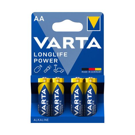 Varta Longlife Mignon AA Alkaline Batterien - Blister 10 Stück