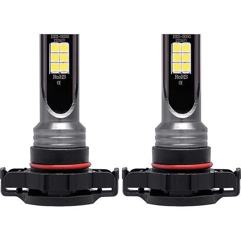 Ampoule LED 3030 6500-7500K pour feux antibrouillard de voiture, étanche, pour modification automobile. (1/5)