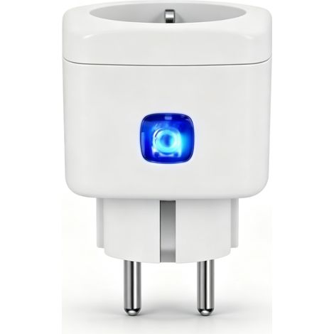 Prise Connectée WiFi Schuko Aigostar – Contrôle à Distance via App, Minuterie, Maison Intelligente et Économie d'Énergie (1/3)