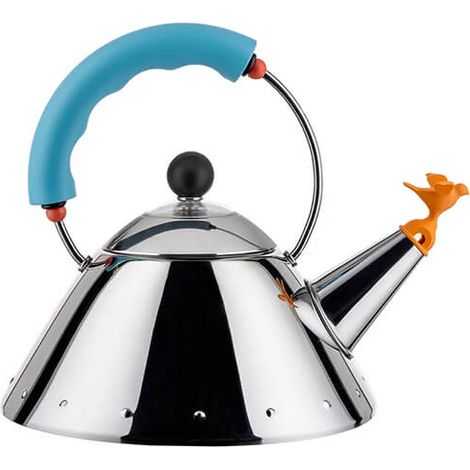 Alessi 1 Litre Kettle Light Blue