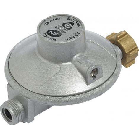 Regulador para gas butano de alto caudal 28 milibares caudal 2,6 kg/h, GAZINOX GAZINOX (1/2)