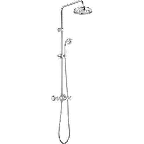 COLUMNA DUCHA BIMANDO CARMEN ROCIADOR ALTO GRAN CAUDAL CROMO