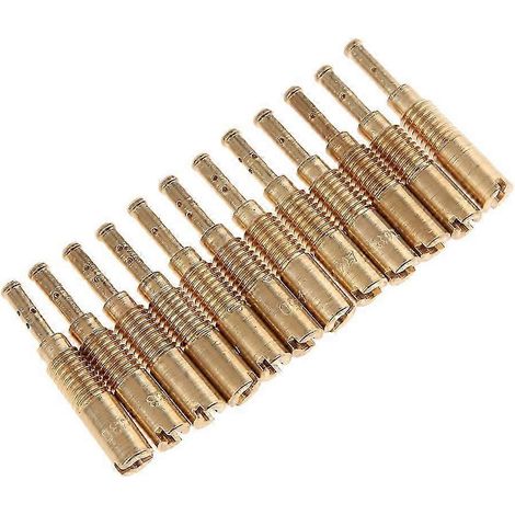 12 gicleurs de ralenti pour carburateur Keihin PZ19 PB16/18/20 (30, 31, ..., 50, 52) (1/5)