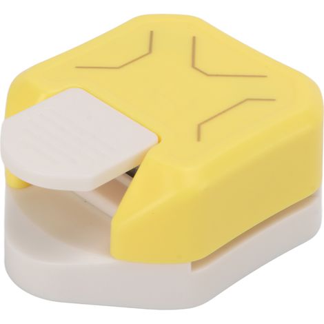 Corner Cutter Mini Portable Multipurpose Yellow Cardboard Straight Angle Beauty Angle Machine Punch Cards (1/5)