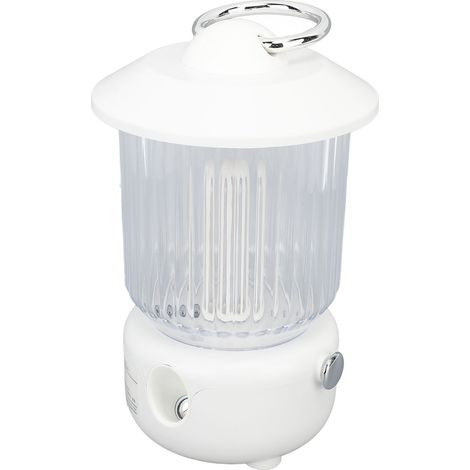 Humidificateur d'air Lampe à pétrole rétro portable silencieux avec fonction aromathérapie pour camping et maison blanc (1/4)