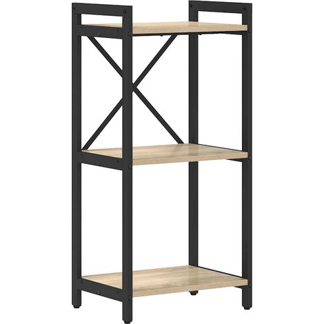 Bücherregal Sonoma-Eiche 40 x 30 x 85 cm Holzwerkstoff